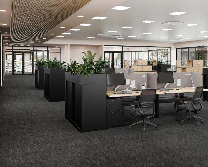 SitLab Harwood chairs in an office