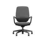 SitLab Amiko ergonomic office chair — Carbon (Black)