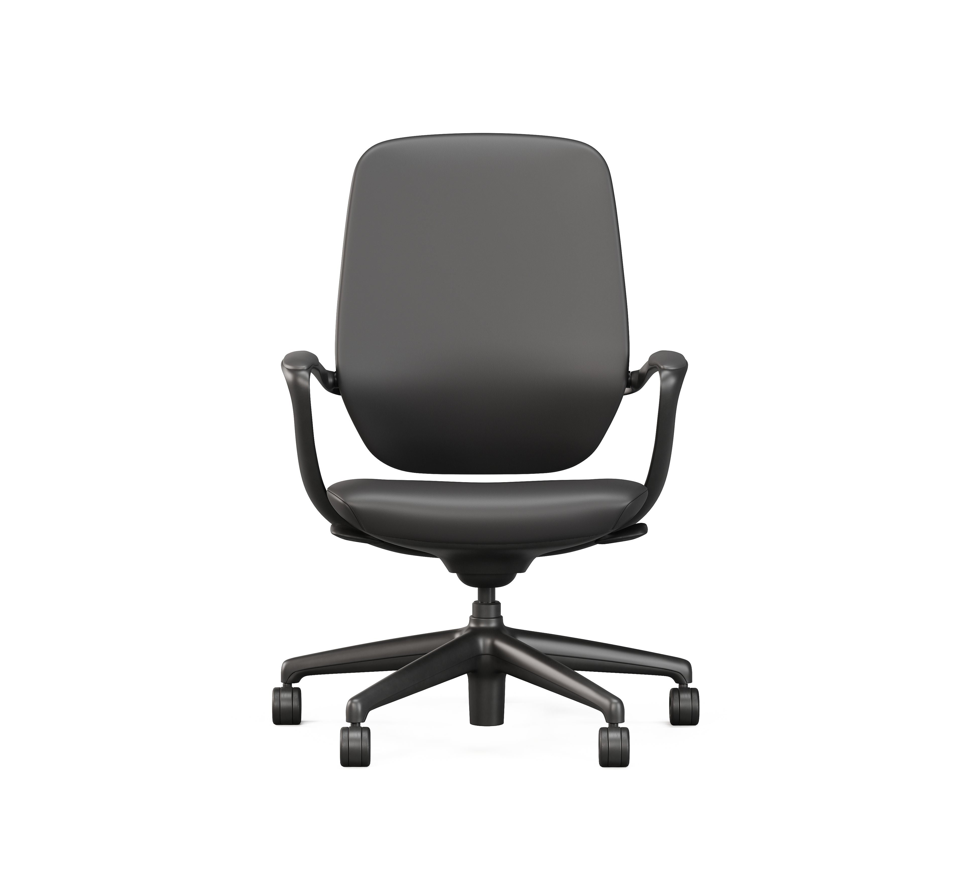 SitLab Amiko ergonomic office chair — Carbon (Black)