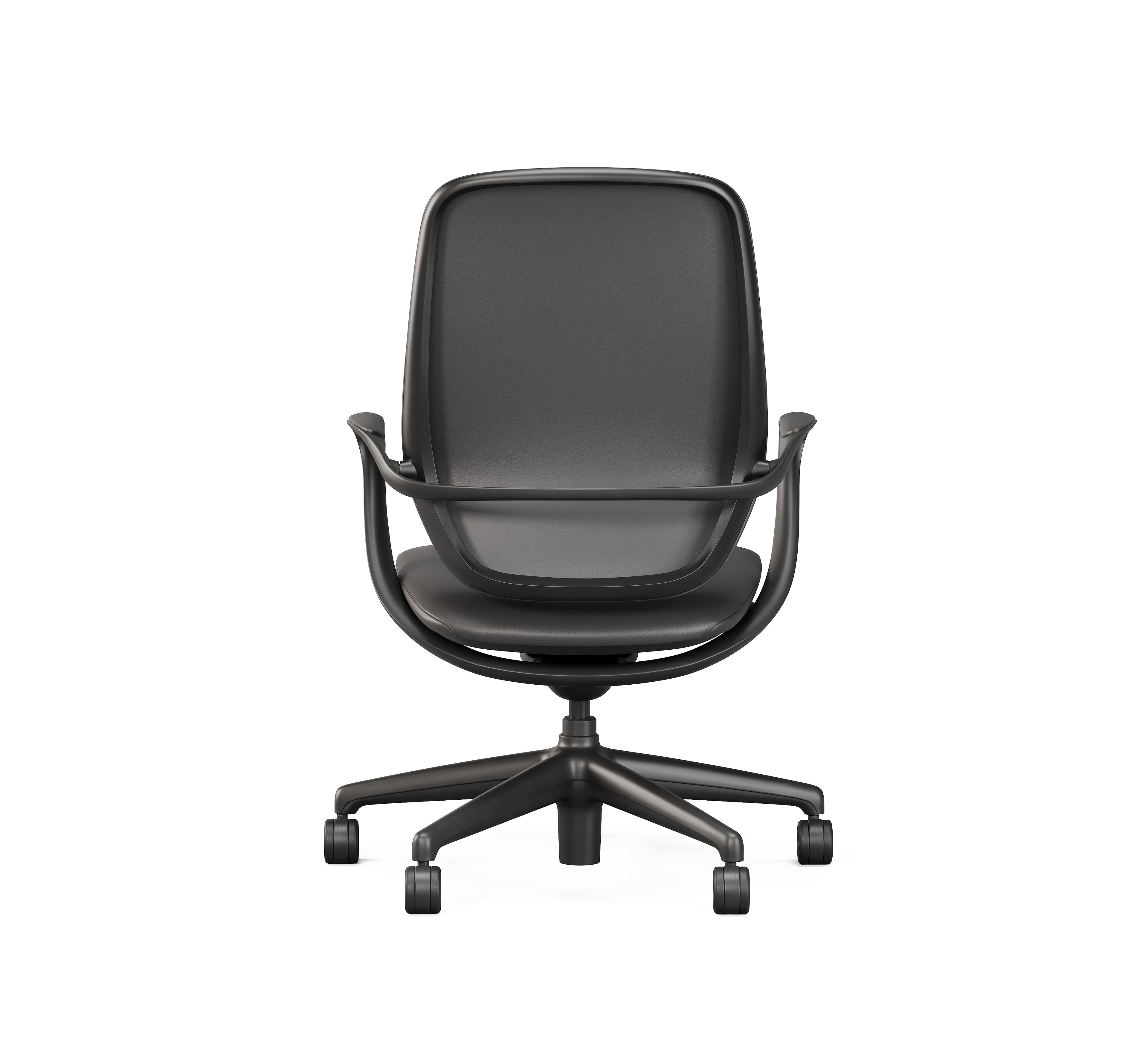 SitLab Amiko ergonomic office chair — Carbon (Black), detail