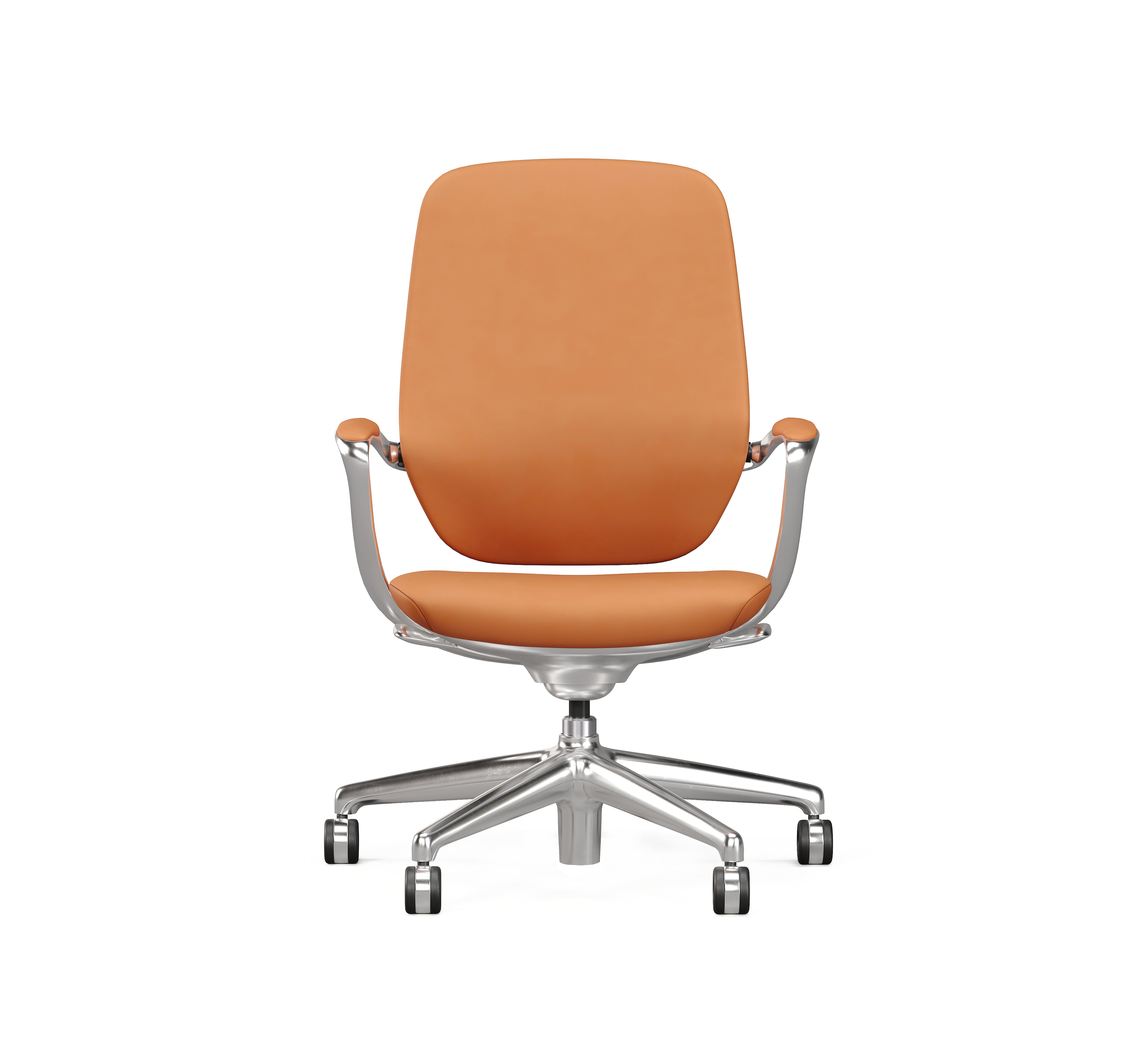 SitLab Amiko ergonomic office chair — Almond (Tan)