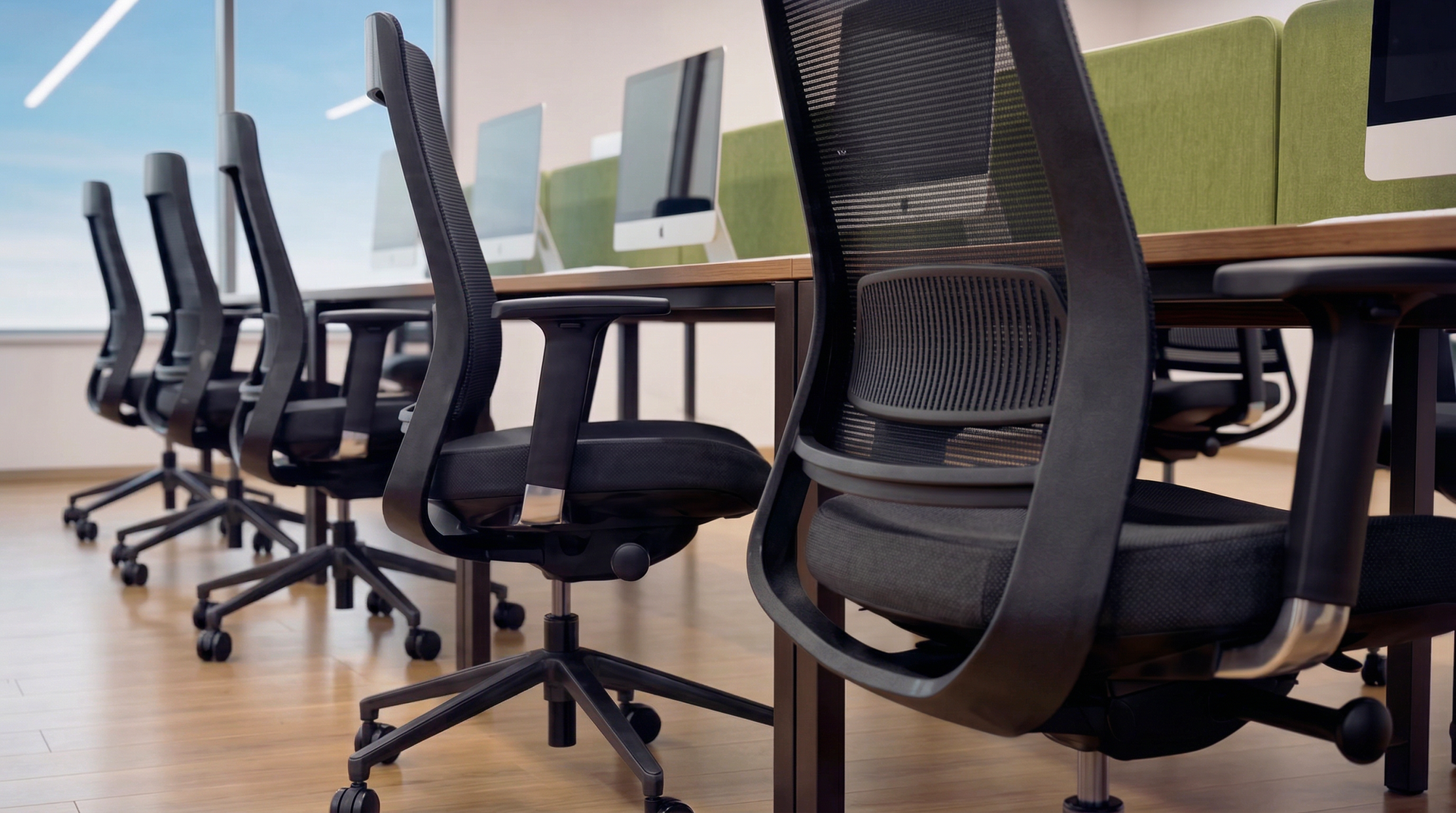 SitLab Frankie ergonomic office chair in a workspace setting