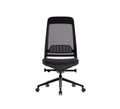 SitLab Frankie ergonomic office chair — Standard (No Armrests), front view