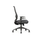 SitLab Harwood task chair with breathable mesh backrest