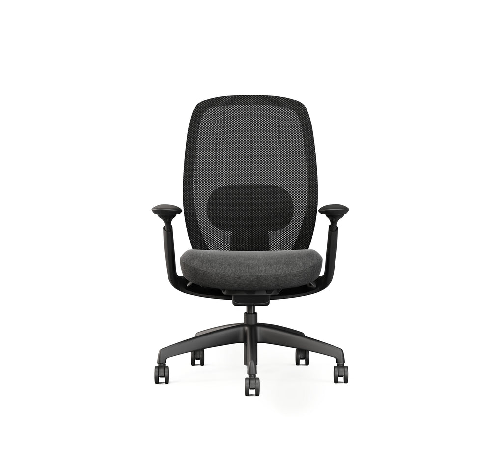 SitLab Remy ergonomic office chair — Midnight