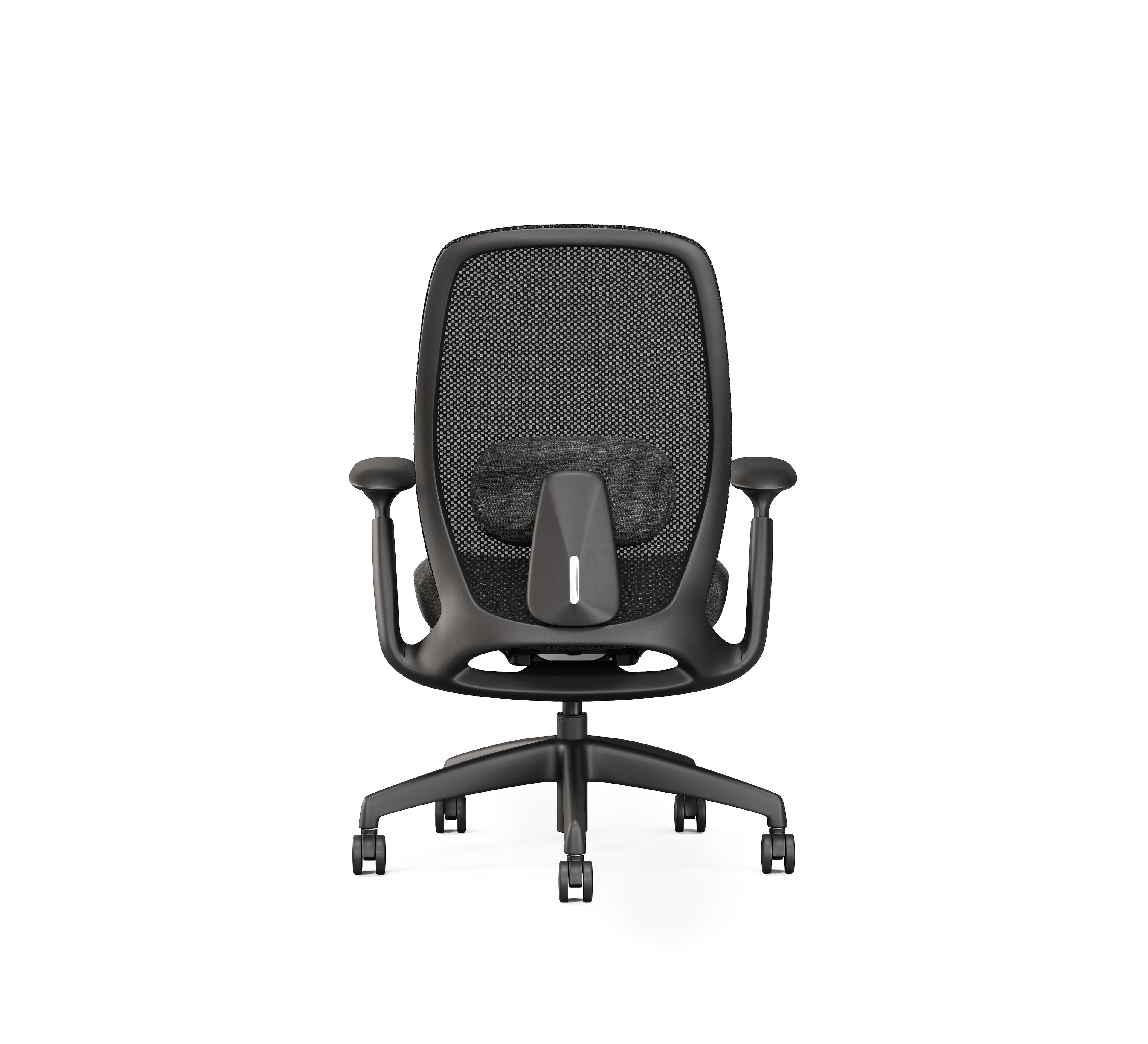 SitLab Remy ergonomic office chair — Midnight, detail