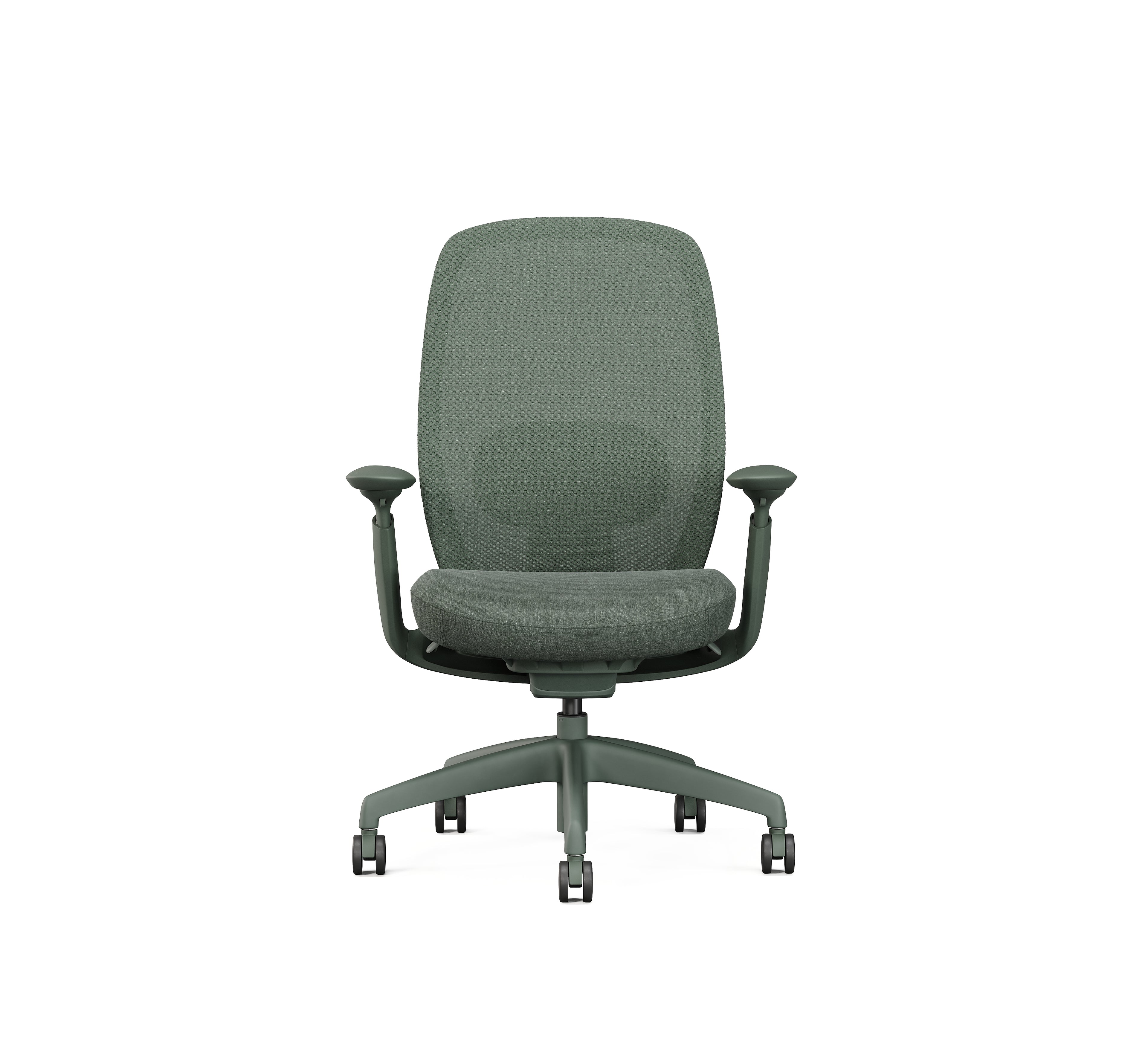 SitLab Remy ergonomic office chair — Remy Green