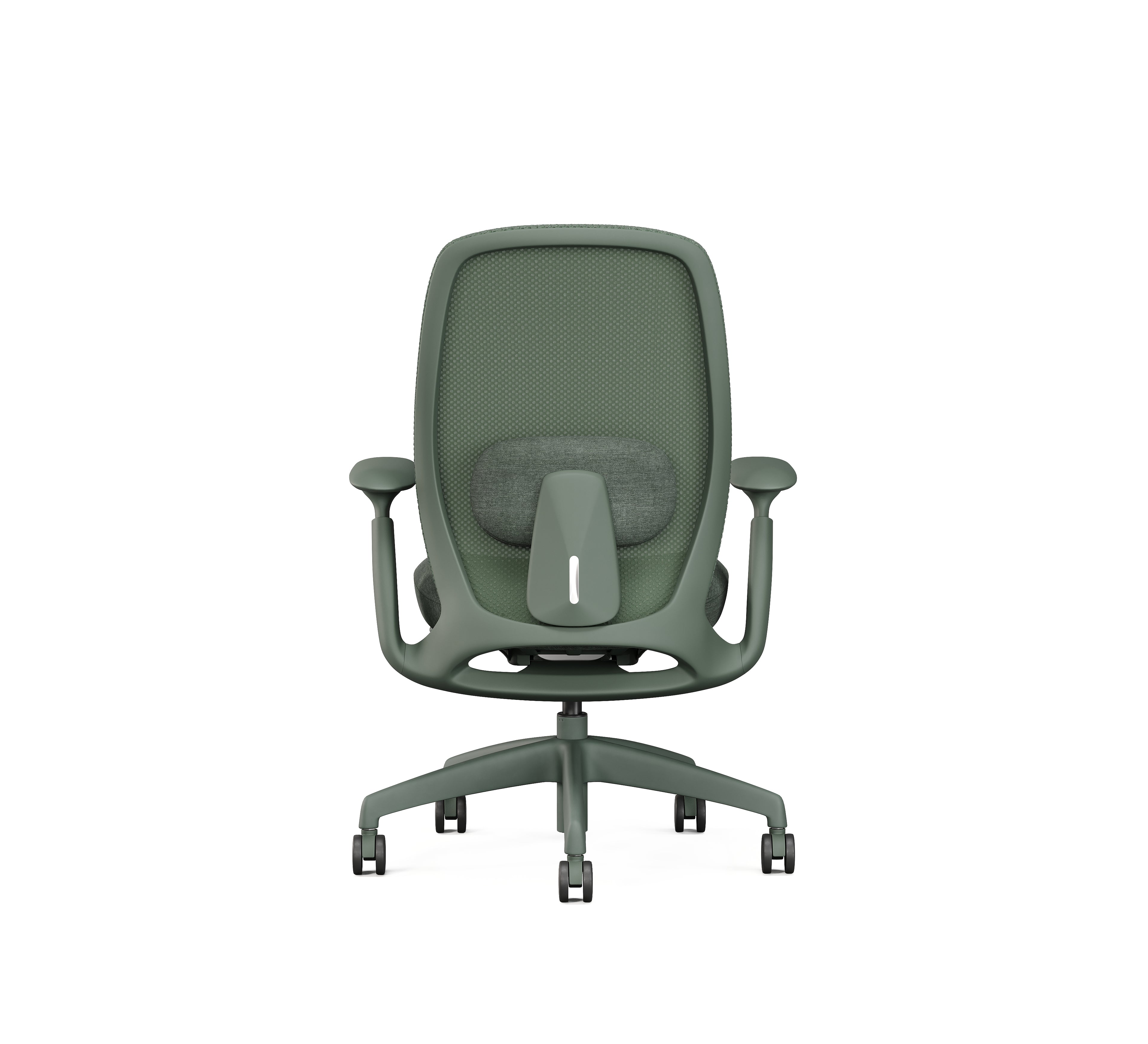 SitLab Remy ergonomic office chair — Remy Green, detail